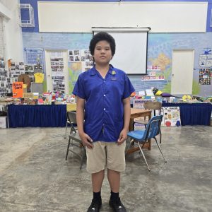 MAPS Head boy Alexander Zhen