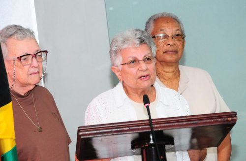 Sisters at Mic